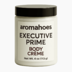 Aromahoes Executive Prime luxury body creme - 8oz whipped aromatherapy lotion for sensitive skin and deep hydration.